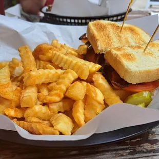 BLT with French Fries