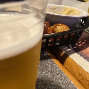 Beer and beer cheese