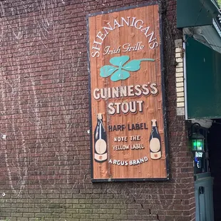 the front of the pub