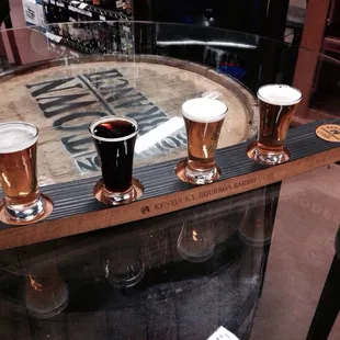Flight of Kentucky Bourbon Ale