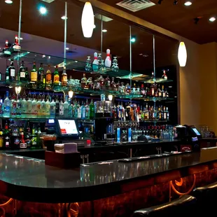 Bar in the VIP Z Lounge