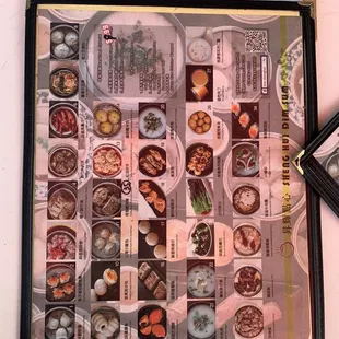 menu as of 5/9/22