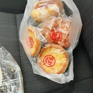 Just devouring bread in my car LOL