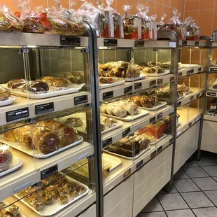 a variety of baked goods