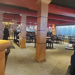 From our table looking towards the bar