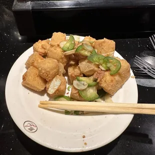 Fried tofu