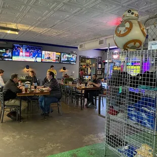 Part of another dining area
