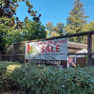 Art, Craft, Plant Sale today and tomorrow (Oct 1&amp;2)