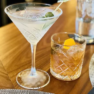 Martini &amp; Old fashioned