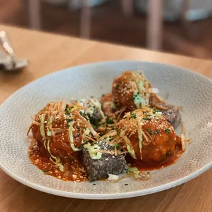 Beef and pork albondigas @lesminaddio