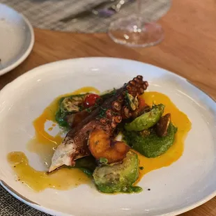 Olive Oil Poached Spanish Octopus