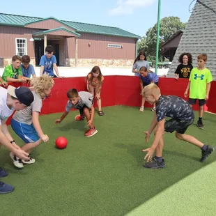 Gaga ball - the game of CHAMPIONS.