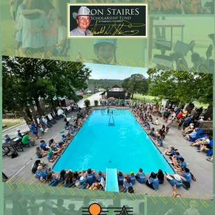 Baptisms are an awesome, outward display of an inward change. Through the Don Staires Scholarship Fund, we give financial support to kids.