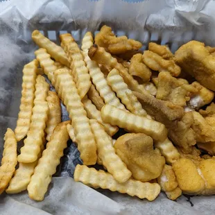 Fish nuggets w/o sauce