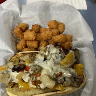 Brisket Philly Cheesesteak