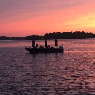 Fishing on Island Lake