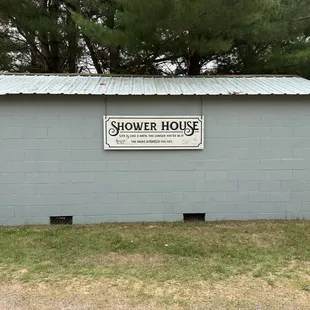 Shower house for campground