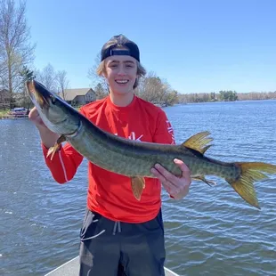 Four beautiful lakes connected with great  fishing, boating, tubing, and skiing options