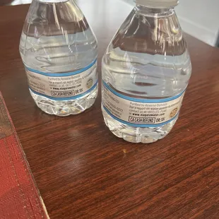 Complimentary water