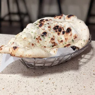 Garlic naan