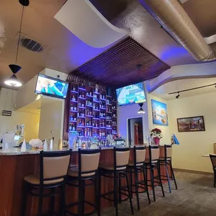 Fully stocked bar
