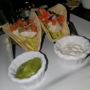 Delicious fish tacos