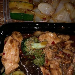 Szechuan chicken