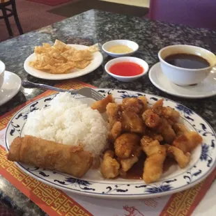 $6.50. All this for lunch and delicious!