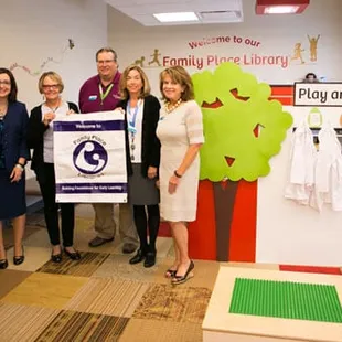Sheridan Library designated as a Family Place Library.