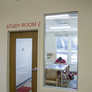 A quiet place to study.