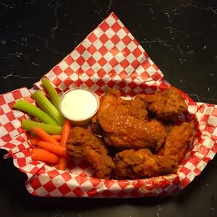 Enjoy some delicious wings while you watch the big game!