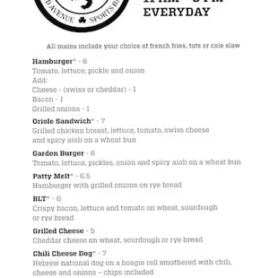 As a creature of habit, I keep coming back to the Hamburger; friends have enjoyed the BLT (great bacon!) and Chili Cheese Dog.