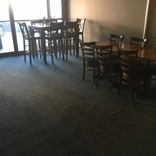 Sheri&apos;s  front bar area. When my Uncle Curly had this same space in the 60&apos;&apos;s there was a whole line of Honda Motorcycles along there.