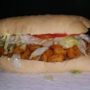 a chicken sandwich
