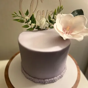 a wedding cake