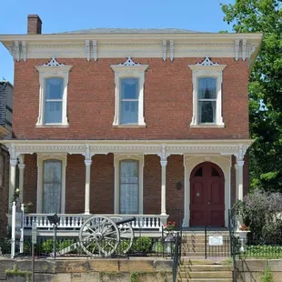 The Sherman House Museum is open April through mid-December.
