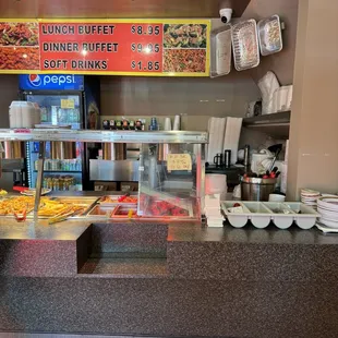  a variety of food items