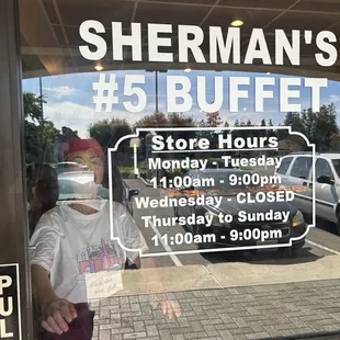  store hours