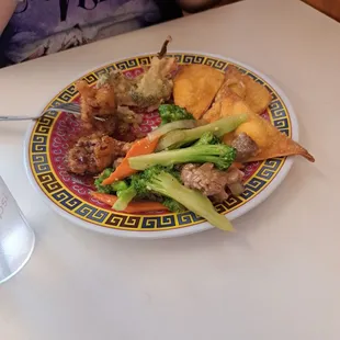 chicken wings and fried chicken, food