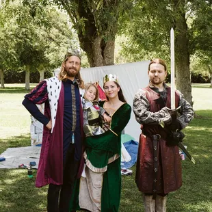 Final family photo with our amazing Knight!