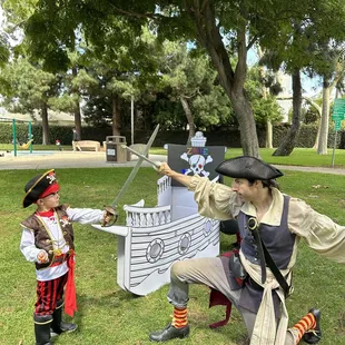Zane's 5th Treasure Hunt party with Pirate Paul