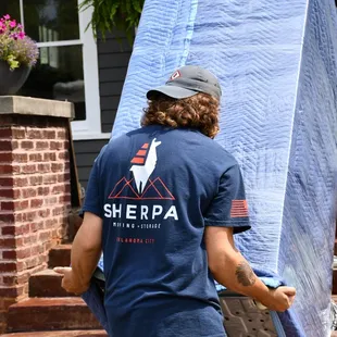 We wrap all appliances to insure nothing gets dented.