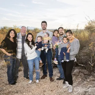 Family Portraits by Tucson Arizona Photographer Sherri Graves Photography