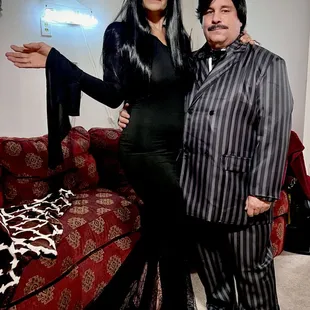 The Gomez to my Morticia.......

My favorite time of year with my favorite person to spend it with