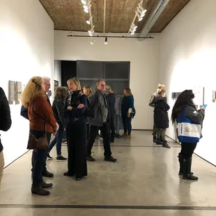 Cary Esser exhibition opening First Friday.