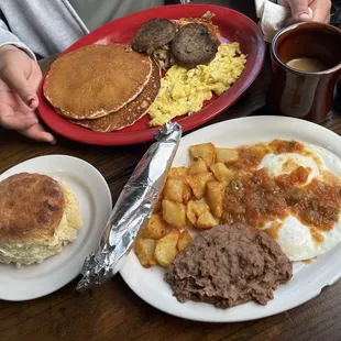 Huevos rancheros  Texas 2 step breakfast special