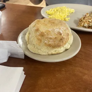 Homemade large biscuit