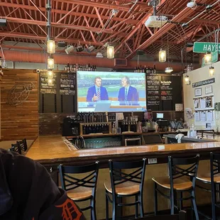 a man sitting at a bar