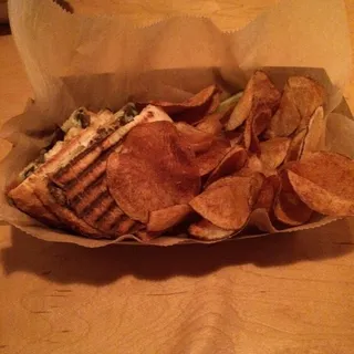 CHICKEN PESTO MELT