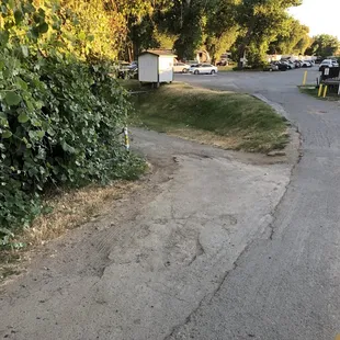 Access to short term RV parking.